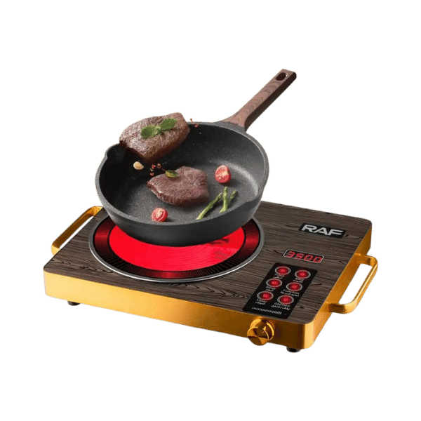RAF R.8019 Electric Infrared Cooker 3500W - Hot Plate for All Pots | Touch Control