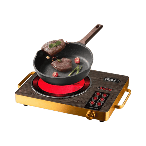 RAF R.8019 Electric Infrared Cooker 3500W - Hot Plate for All Pots | Touch Control