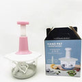 2L Multi-Function Hand-Push Chopper - Vegetable Grater &amp; Meat Chopper - Baby Food Maker
