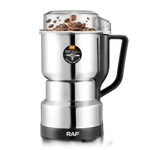 RAF R.7132 Electric Coffee &amp; Masala Grinder - 600W Powerful | 600ML Steel Body